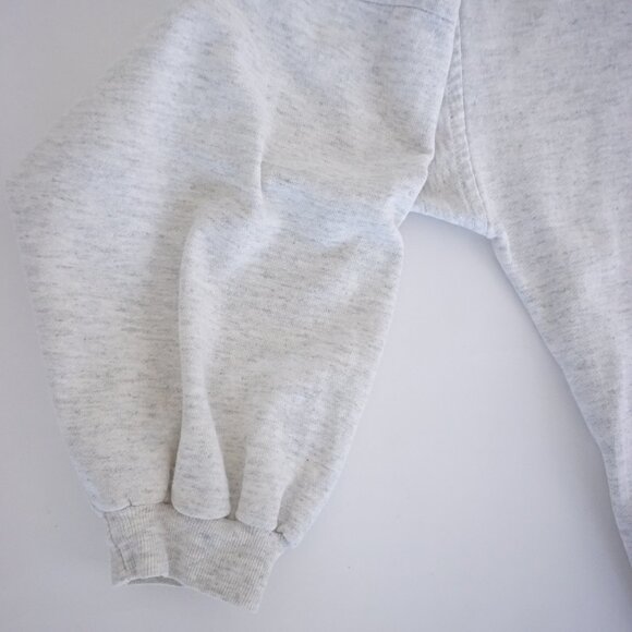 Vintage Cancun Embroidered Sweatshirt Gray Tropical Fish Graphic Vacation Y2K M - Picture 7 of 10